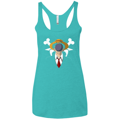 T-Shirts Tahiti Blue / X-Small Son of pirates Women's Triblend Racerback Tank