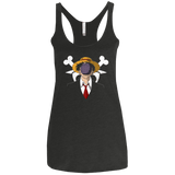 T-Shirts Vintage Black / X-Small Son of pirates Women's Triblend Racerback Tank