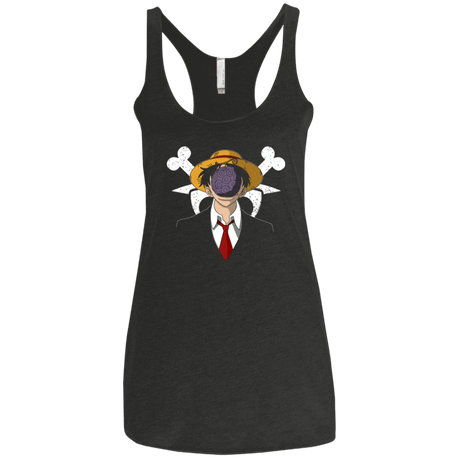 T-Shirts Vintage Black / X-Small Son of pirates Women's Triblend Racerback Tank