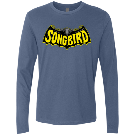 T-Shirts Indigo / Small SONGBIRD Men's Premium Long Sleeve