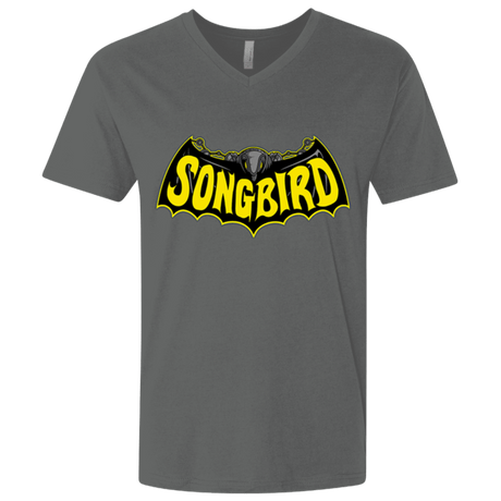T-Shirts Heavy Metal / X-Small SONGBIRD Men's Premium V-Neck