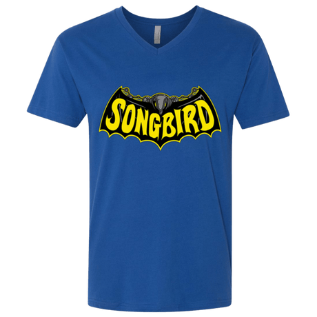 T-Shirts Royal / X-Small SONGBIRD Men's Premium V-Neck
