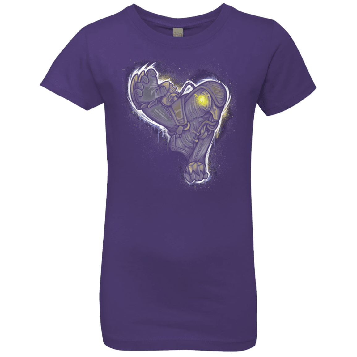T-Shirts Purple Rush / YXS Songbird portrait Girls Premium T-Shirt