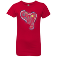 T-Shirts Red / YXS Songbird portrait Girls Premium T-Shirt