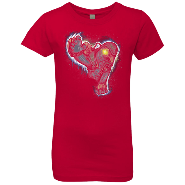 T-Shirts Red / YXS Songbird portrait Girls Premium T-Shirt