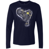 T-Shirts Midnight Navy / Small Songbird portrait Men's Premium Long Sleeve