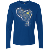 T-Shirts Royal / Small Songbird portrait Men's Premium Long Sleeve