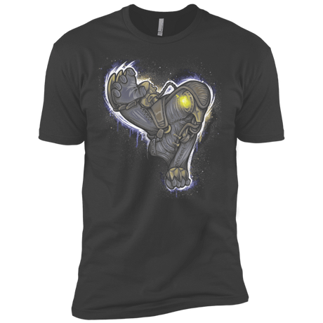 T-Shirts Heavy Metal / X-Small Songbird portrait Men's Premium T-Shirt