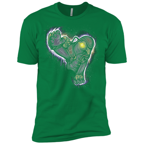 T-Shirts Kelly Green / X-Small Songbird portrait Men's Premium T-Shirt