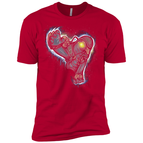 T-Shirts Red / X-Small Songbird portrait Men's Premium T-Shirt