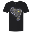 T-Shirts Black / X-Small Songbird portrait Men's Premium V-Neck