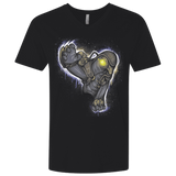 T-Shirts Black / X-Small Songbird portrait Men's Premium V-Neck