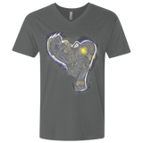 T-Shirts Heavy Metal / X-Small Songbird portrait Men's Premium V-Neck