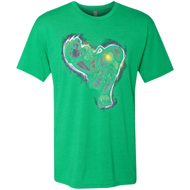 T-Shirts Envy / Small Songbird portrait Men's Triblend T-Shirt
