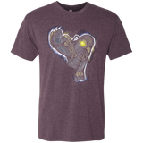 T-Shirts Vintage Purple / Small Songbird portrait Men's Triblend T-Shirt