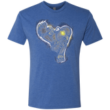T-Shirts Vintage Royal / Small Songbird portrait Men's Triblend T-Shirt