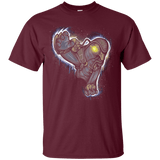T-Shirts Maroon / Small Songbird portrait T-Shirt