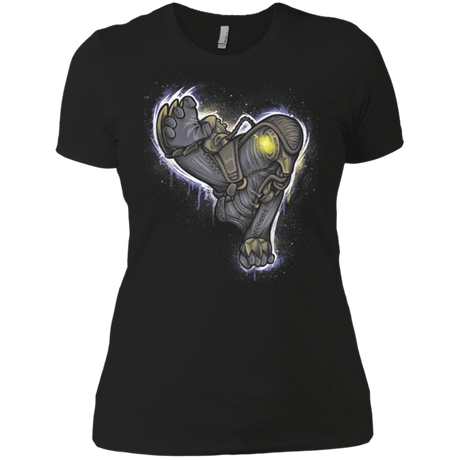 T-Shirts Black / X-Small Songbird portrait Women's Premium T-Shirt