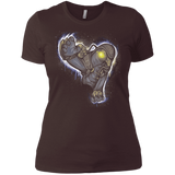 T-Shirts Dark Chocolate / X-Small Songbird portrait Women's Premium T-Shirt