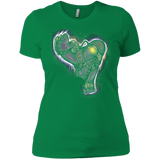 T-Shirts Kelly Green / X-Small Songbird portrait Women's Premium T-Shirt