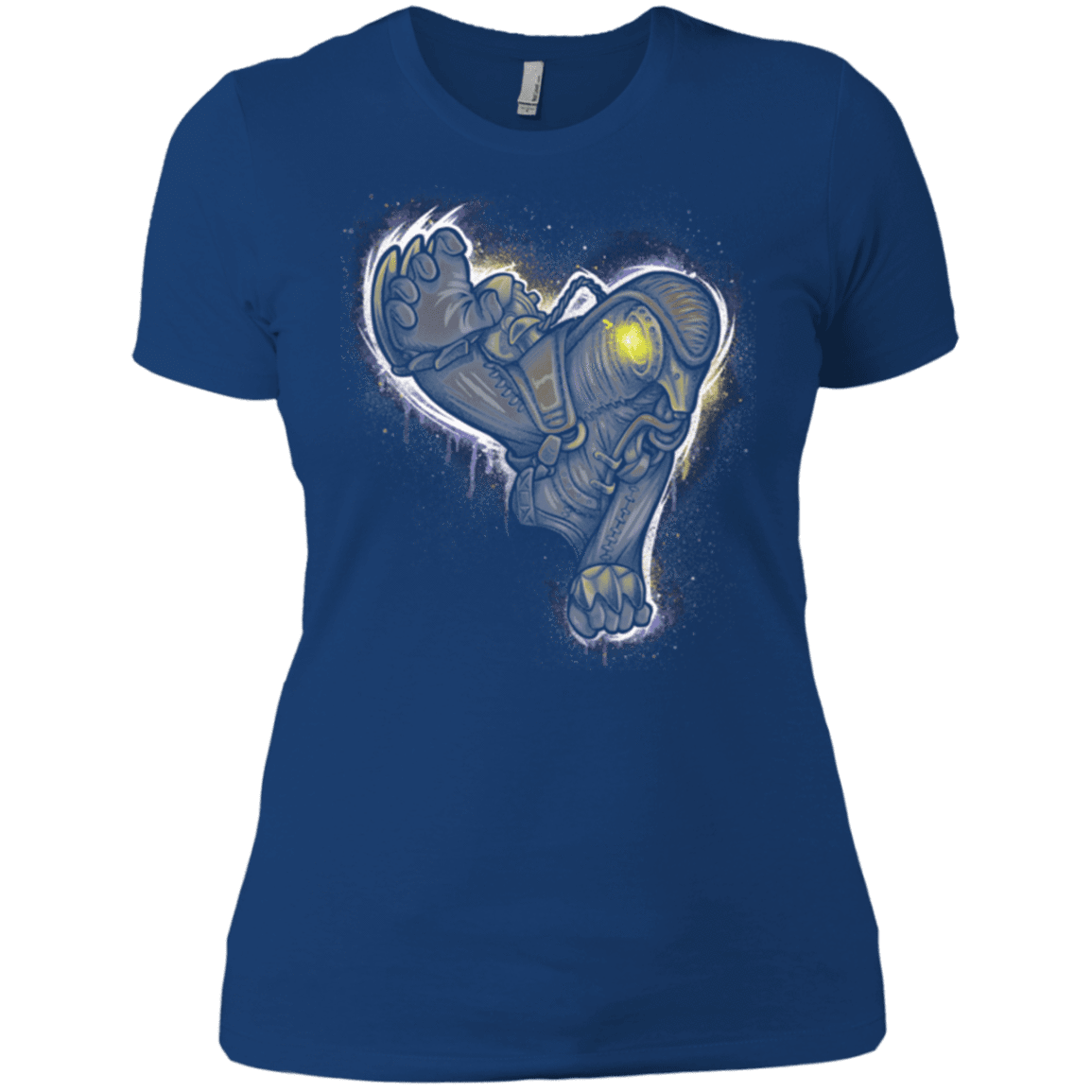 T-Shirts Royal / X-Small Songbird portrait Women's Premium T-Shirt