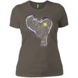 T-Shirts Warm Grey / X-Small Songbird portrait Women's Premium T-Shirt