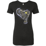 T-Shirts Vintage Black / Small Songbird portrait Women's Triblend T-Shirt