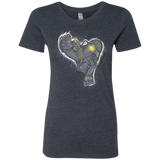 T-Shirts Vintage Navy / Small Songbird portrait Women's Triblend T-Shirt