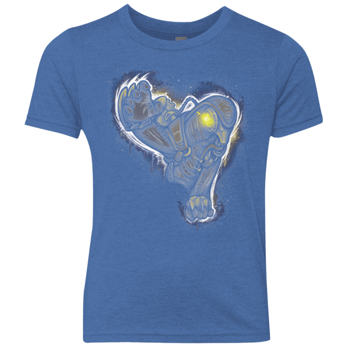 T-Shirts Vintage Royal / YXS Songbird portrait Youth Triblend T-Shirt