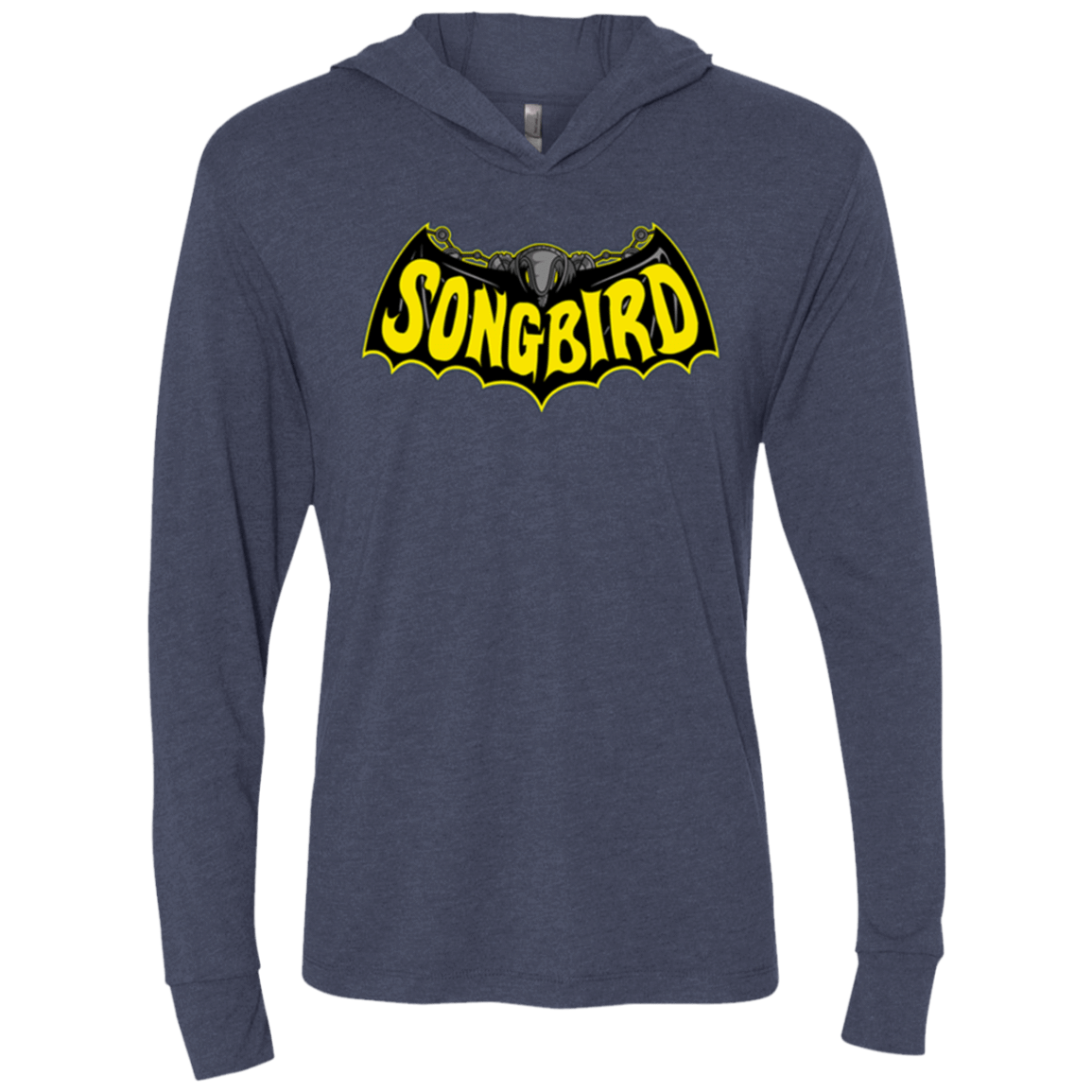 T-Shirts Vintage Navy / X-Small SONGBIRD Triblend Long Sleeve Hoodie Tee
