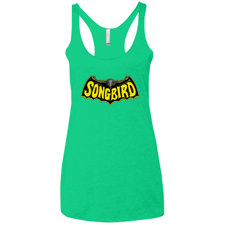 T-Shirts Envy / X-Small SONGBIRD Women's Triblend Racerback Tank