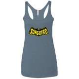 T-Shirts Indigo / X-Small SONGBIRD Women's Triblend Racerback Tank