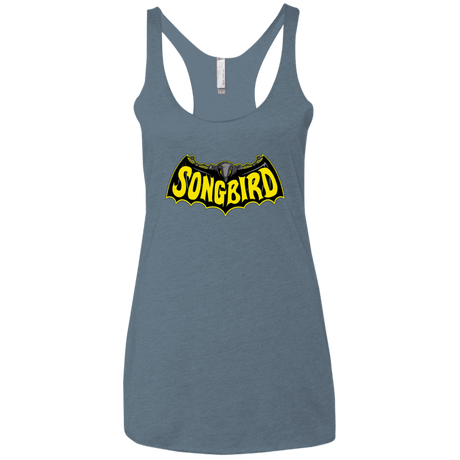 T-Shirts Indigo / X-Small SONGBIRD Women's Triblend Racerback Tank