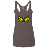 T-Shirts Macchiato / X-Small SONGBIRD Women's Triblend Racerback Tank