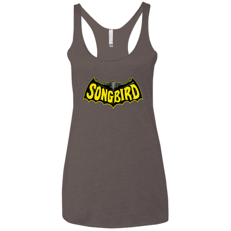 T-Shirts Macchiato / X-Small SONGBIRD Women's Triblend Racerback Tank