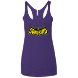 T-Shirts Purple / X-Small SONGBIRD Women's Triblend Racerback Tank