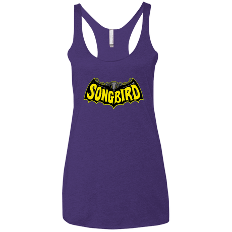 T-Shirts Purple / X-Small SONGBIRD Women's Triblend Racerback Tank