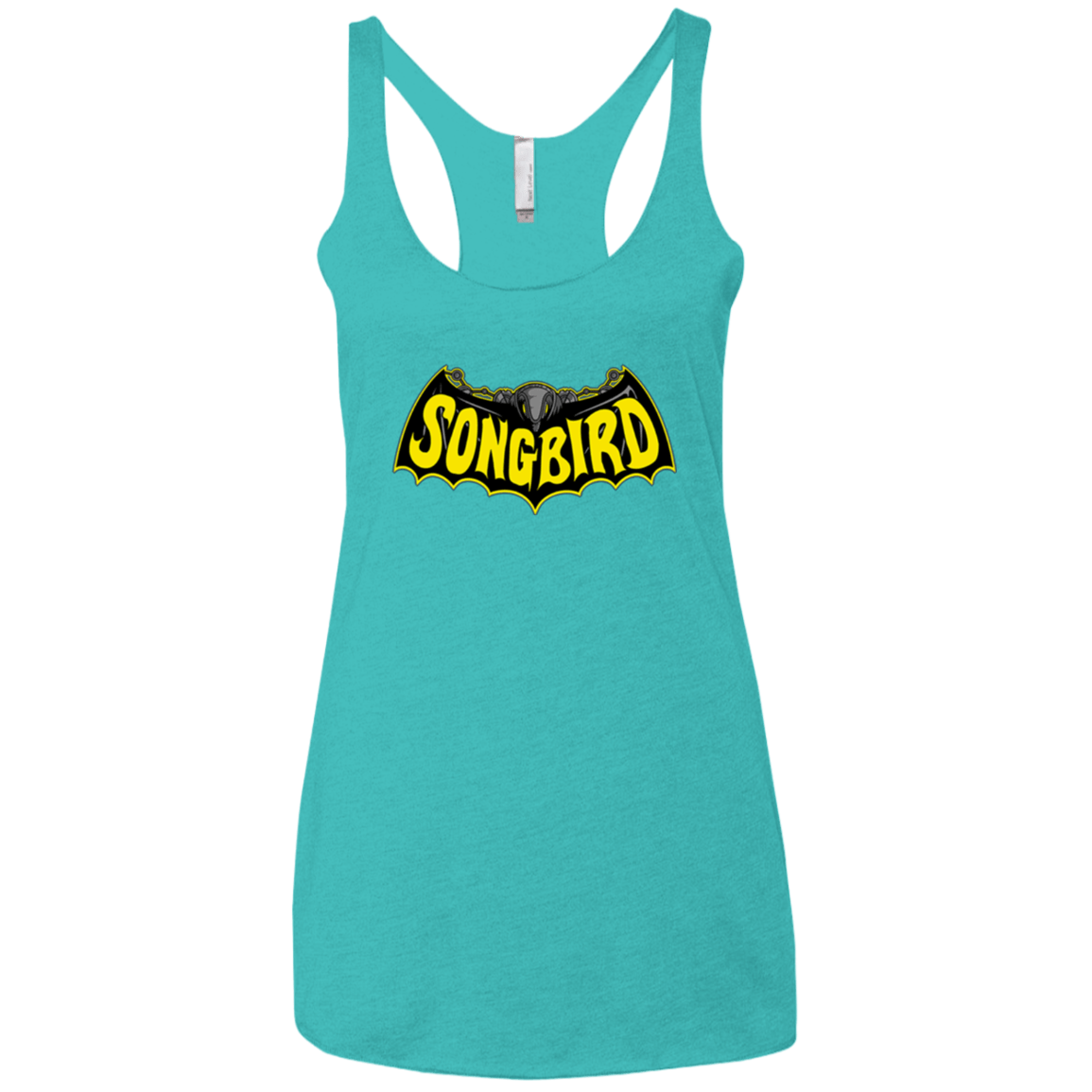 T-Shirts Tahiti Blue / X-Small SONGBIRD Women's Triblend Racerback Tank