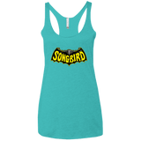 T-Shirts Tahiti Blue / X-Small SONGBIRD Women's Triblend Racerback Tank