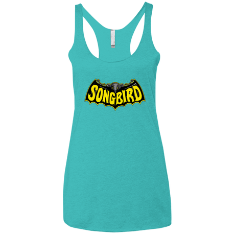 T-Shirts Tahiti Blue / X-Small SONGBIRD Women's Triblend Racerback Tank