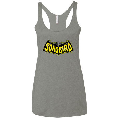T-Shirts Venetian Grey / X-Small SONGBIRD Women's Triblend Racerback Tank