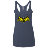 T-Shirts Vintage Navy / X-Small SONGBIRD Women's Triblend Racerback Tank