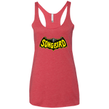 T-Shirts Vintage Red / X-Small SONGBIRD Women's Triblend Racerback Tank