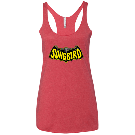 T-Shirts Vintage Red / X-Small SONGBIRD Women's Triblend Racerback Tank