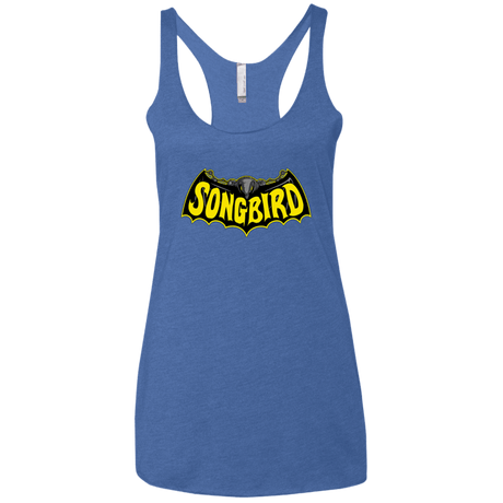 T-Shirts Vintage Royal / X-Small SONGBIRD Women's Triblend Racerback Tank