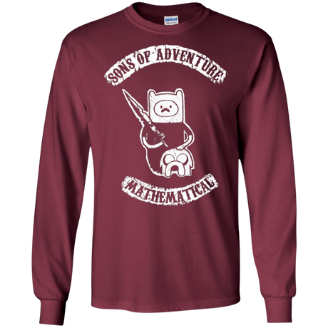 T-Shirts Maroon / S Sons of Adventure Men's Long Sleeve T-Shirt