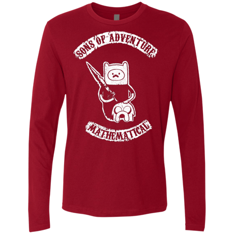 T-Shirts Cardinal / S Sons of Adventure Men's Premium Long Sleeve
