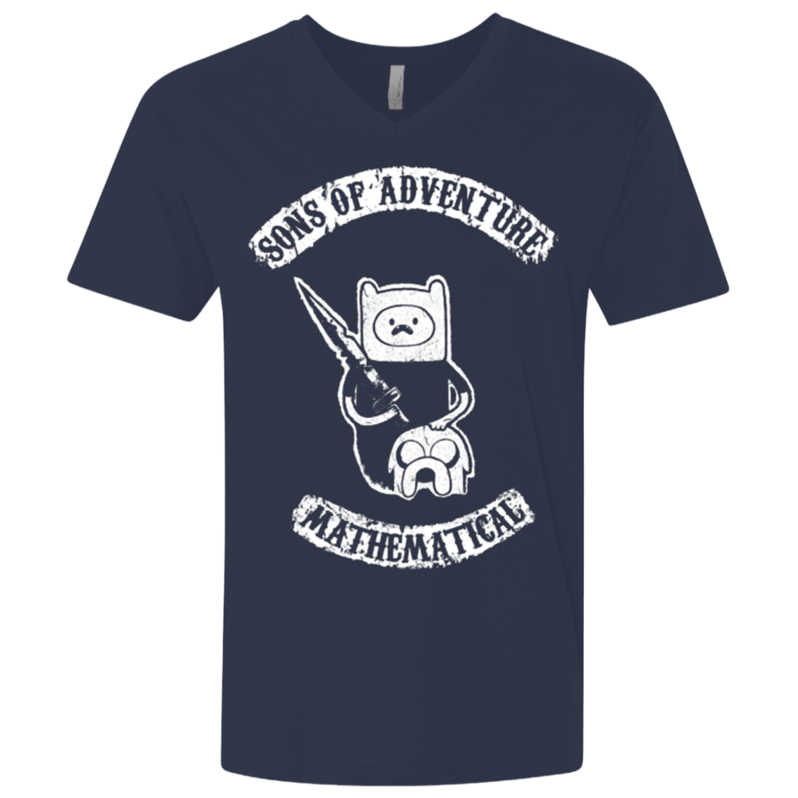 T-Shirts Midnight Navy / X-Small Sons of Adventure Men's Premium V-Neck