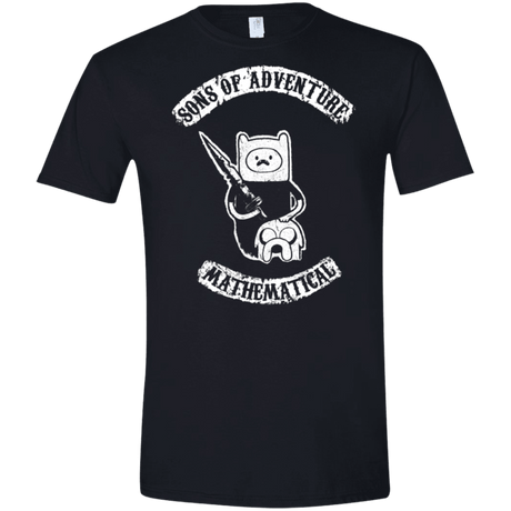 T-Shirts Black / X-Small Sons of Adventure Men's Semi-Fitted Softstyle