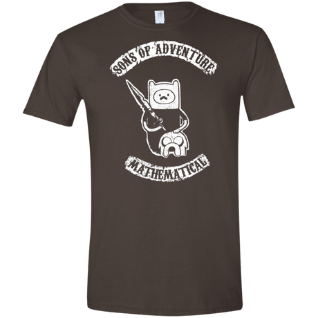 T-Shirts Dark Chocolate / S Sons of Adventure Men's Semi-Fitted Softstyle